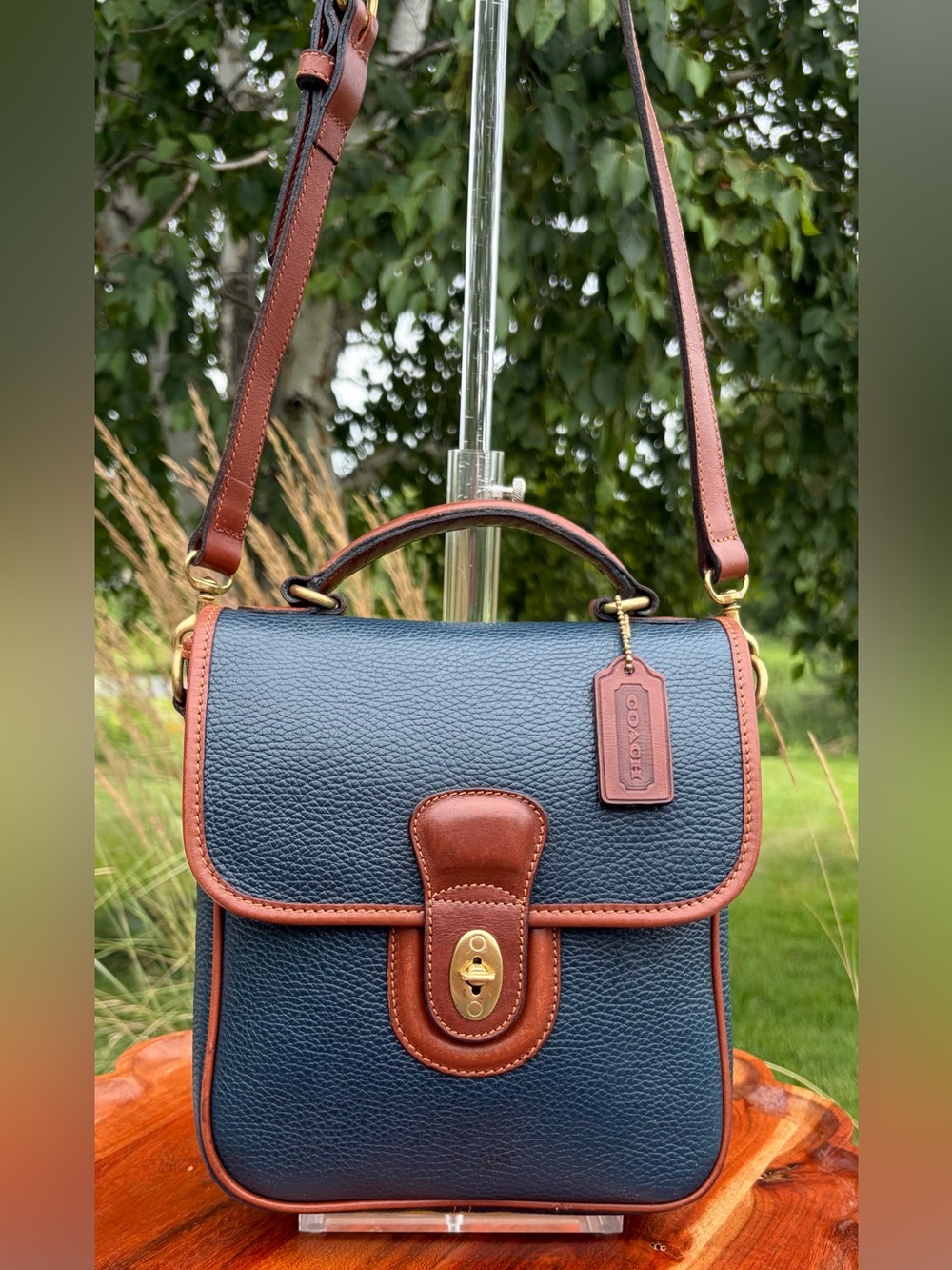 Vintage COACH Sheridan Collection Elliot Top Handle Shoulder Bag 4235 - Picture 4 of 17